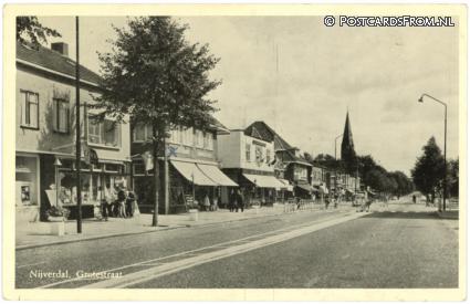 ansichtkaart: Nijverdal, Grotestraat