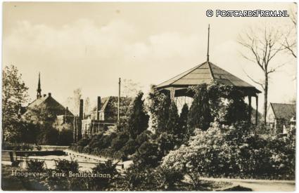 Hoogeveen, Park Bentinckslaan ansichtkaart: Hoogeveen, Park Bentinckslaan