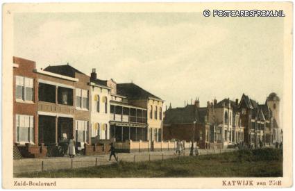 ansichtkaart: Katwijk aan Zee, Zuid-Boulevard