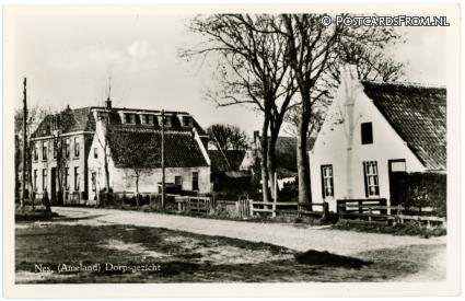 Nes Ameland, Dorpsgezicht ansichtkaart: Nes Ameland, Dorpsgezicht