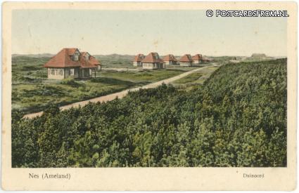 Nes Ameland, Duinoord ansichtkaart: Nes Ameland, Duinoord