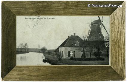 Lochem, Berkel met Molen ansichtkaart: Lochem, Berkel met Molen