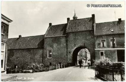 ansichtkaart: Buren GL, Poort
