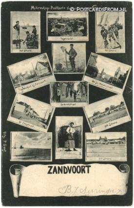 ansichtkaart: Zandvoort, --