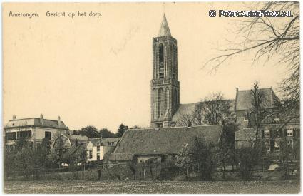 ansichtkaart: Amerongen, Gezicht op het dorp