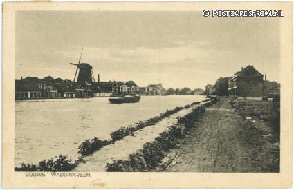 Waddinxveen, Gouwe ansichtkaart: Waddinxveen, Gouwe