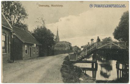 Nootdorp, Veenweg ansichtkaart: Nootdorp, Veenweg