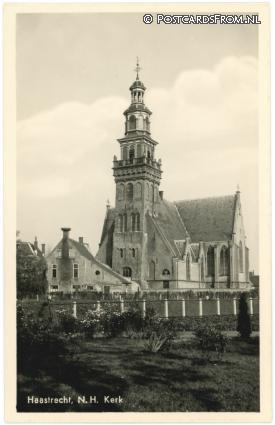ansichtkaart: Haastrecht, N.H. Kerk