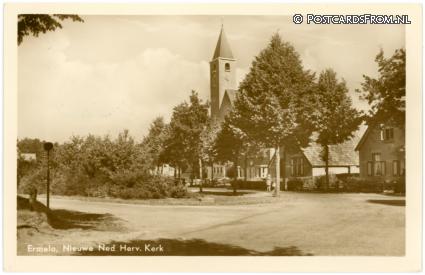Ermelo, Nieuwe Ned. Herv. Kerk ansichtkaart: Ermelo, Nieuwe Ned. Herv. Kerk