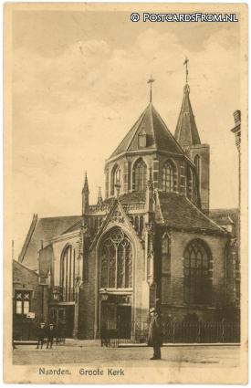 ansichtkaart: Naarden, Groote Kerk