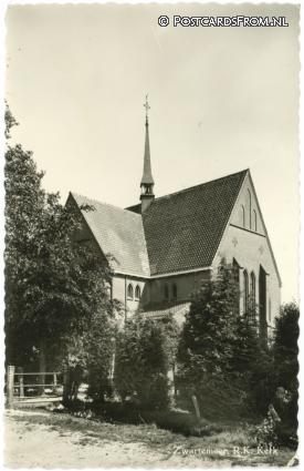 Zwartemeer, R.K. Kerk ansichtkaart: Zwartemeer, R.K. Kerk