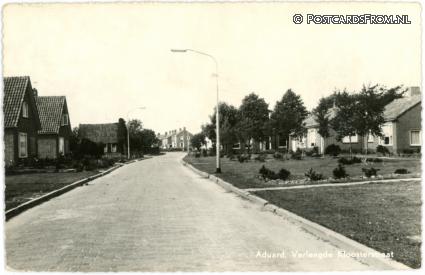 ansichtkaart: Aduard, Verlengede Kloosterstraat