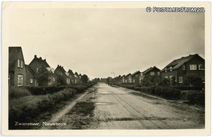 Zwartemeer, Nieuwbouw ansichtkaart: Zwartemeer, Nieuwbouw