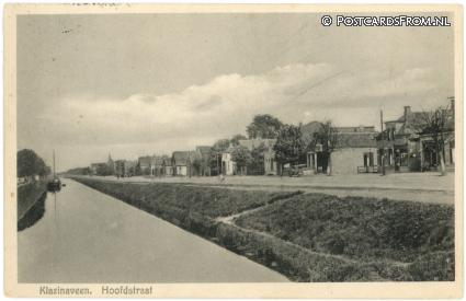 Klazienaveen, Hoofdstraat ansichtkaart: Klazienaveen, Hoofdstraat