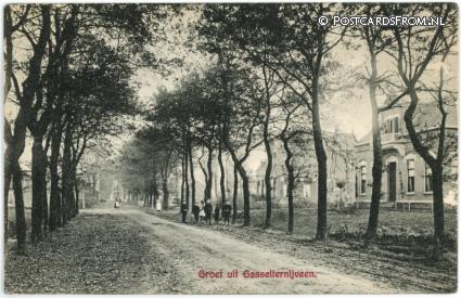 Gasselternijveen, Groet uit ansichtkaart: Gasselternijveen, Groet uit