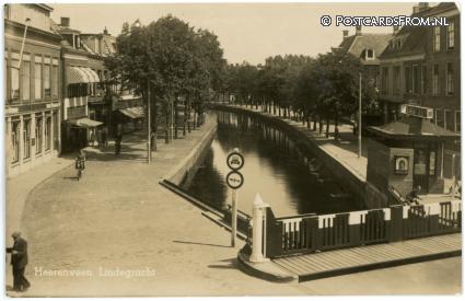 ansichtkaart: Heerenveen, Lindegracht