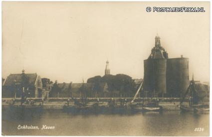 Enkhuizen, Haven ansichtkaart: Enkhuizen, Haven