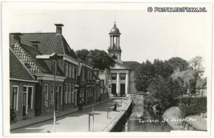 ansichtkaart: Sint Jacobiparochie, Zuidende
