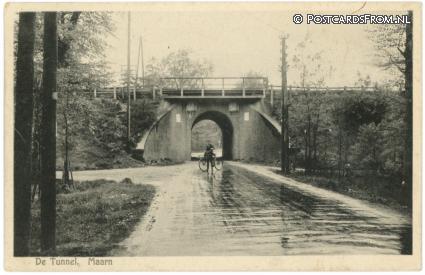 ansichtkaart: Maarn, De Tunnel