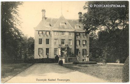 ansichtkaart: Amerongen, Voorzijde Kasteel