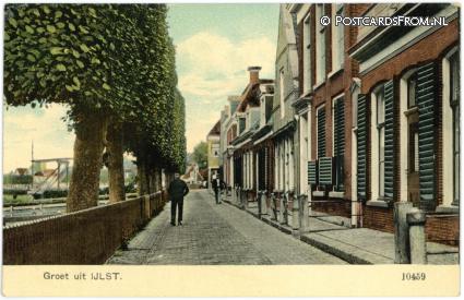 ansichtkaart: IJlst, Groet uit