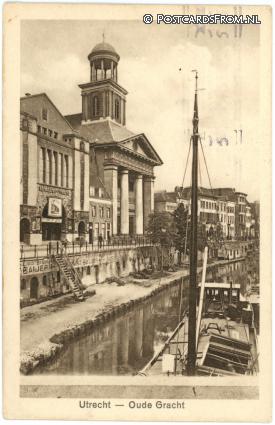 Utrecht, Oude Gracht. Rembrandt Thaeter ansichtkaart: Utrecht, Oude Gracht. Rembrandt Thaeter