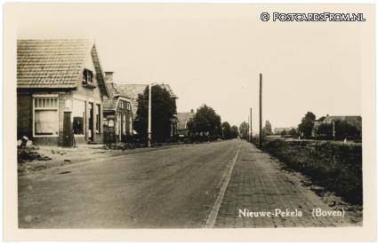 ansichtkaart: Nieuwe Pekela, Boven