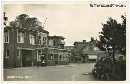 Oosterwolde FR, Brink ansichtkaart: Oosterwolde FR, Brink