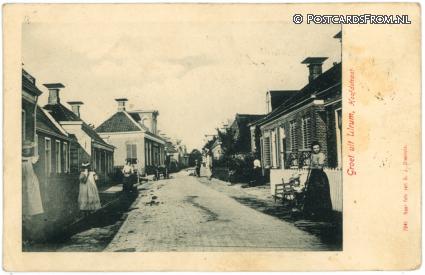 ansichtkaart: Ulrum, Hoofdstraat
