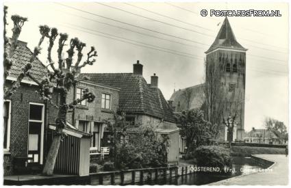 ansichtkaart: Oosterend Leeuwarden, Griene Leane