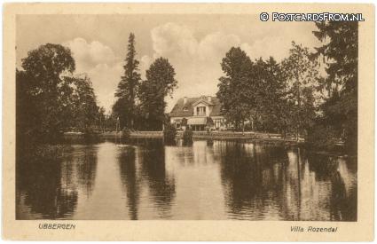 ansichtkaart: Ubbergen, Villa Rozendal