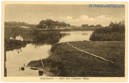 Apeldoorn, Aan het Uddeler Meer ansichtkaart: Apeldoorn, Aan het Uddeler Meer