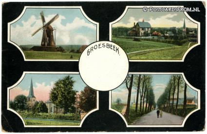 ansichtkaart: Groesbeek, --