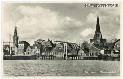 Monnickendam, De Haven ansichtkaart: Monnickendam, De Haven