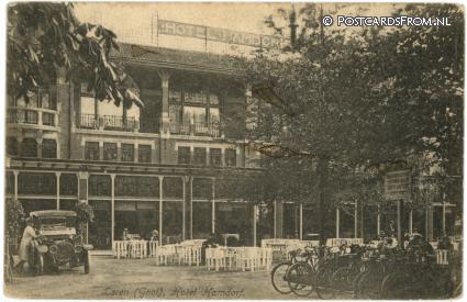 Laren NH, Hotel Hamdorf ansichtkaart: Laren NH, Hotel Hamdorf