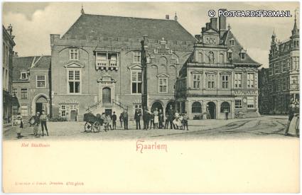 ansichtkaart: Haarlem, Het Stadhuis