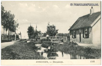 Ankeveen, Dorpskiek ansichtkaart: Ankeveen, Dorpskiek