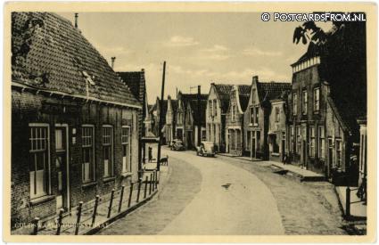 Goudswaard, Dorpsstraat ansichtkaart: Goudswaard, Dorpsstraat