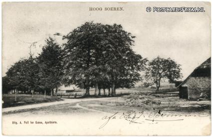 Hoog Soeren, -- ansichtkaart: Hoog Soeren, --
