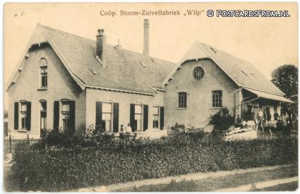 ansichtkaart: Wilp GL, Coop. Stoom-Zuivelfabriek 'Wilp'