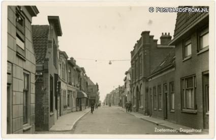 Zoetermeer, Dorpsstraat ansichtkaart: Zoetermeer, Dorpsstraat