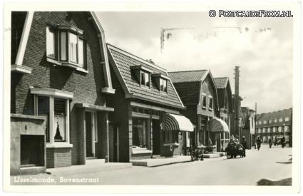 IJsselmonde, Bovenstraat ansichtkaart: IJsselmonde, Bovenstraat