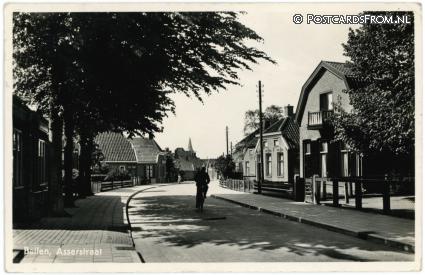 ansichtkaart: Beilen, Asserstraat