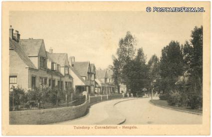 ansichtkaart: Hengelo OV, Tuindorp - Conradstraat