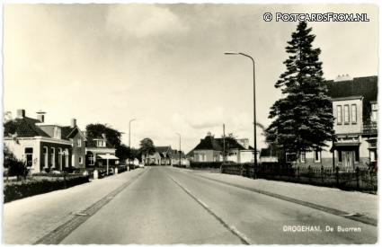 Drogeham, De Buorren ansichtkaart: Drogeham, De Buorren