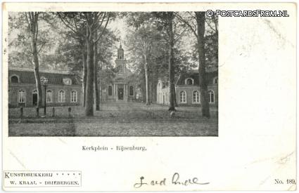 ansichtkaart: Rijsenburg, Kerkplein