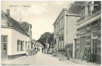 ansichtkaart: Geervliet, Tolstraat