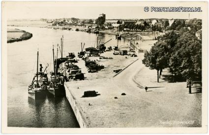 ansichtkaart: Venlo, Havenzicht