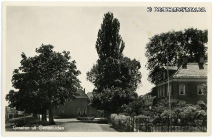 Genemuiden, Groeten uit ansichtkaart: Genemuiden, Groeten uit