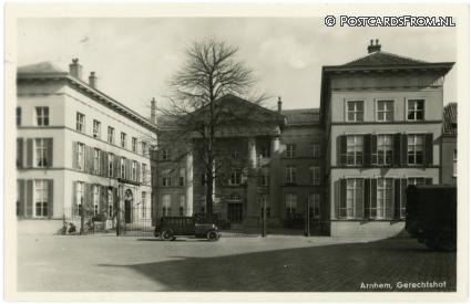 Arnhem, Gerechtshof ansichtkaart: Arnhem, Gerechtshof